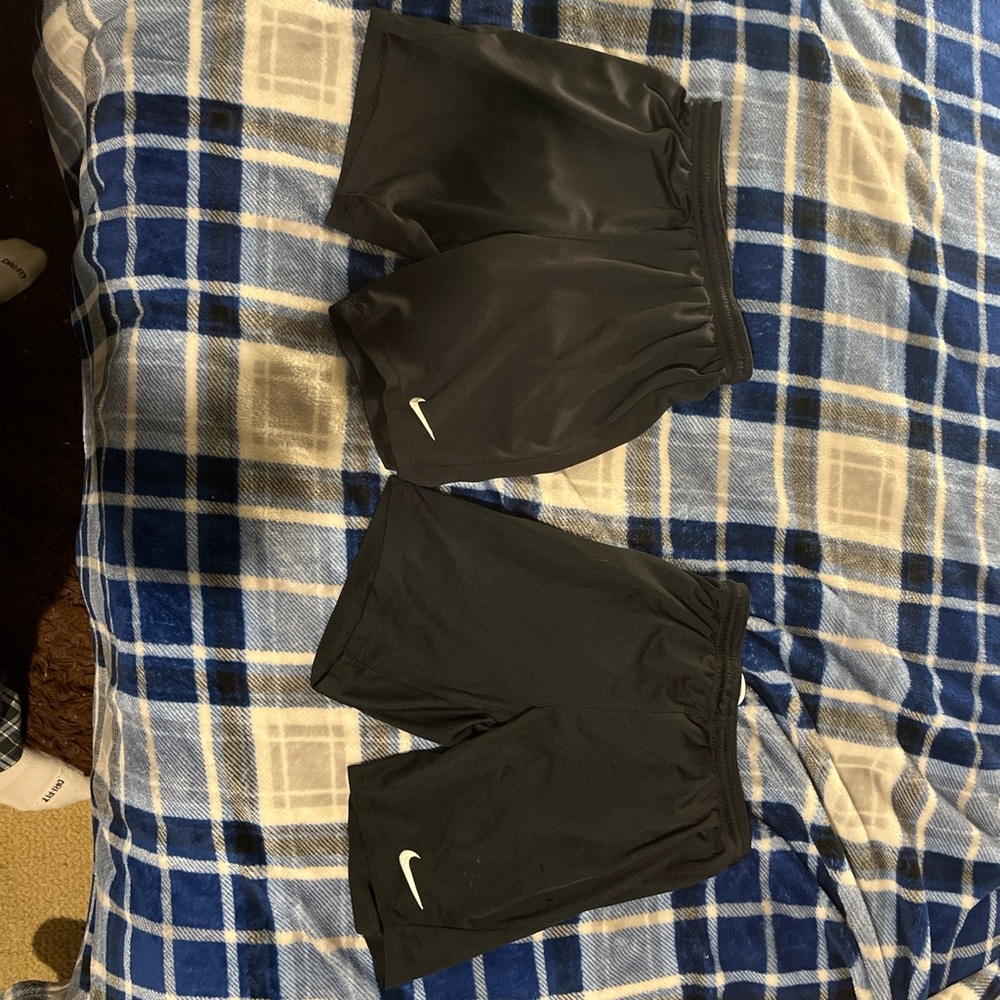 Large Black Nike shorts